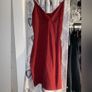 Wild Fable Short Dress Maroon